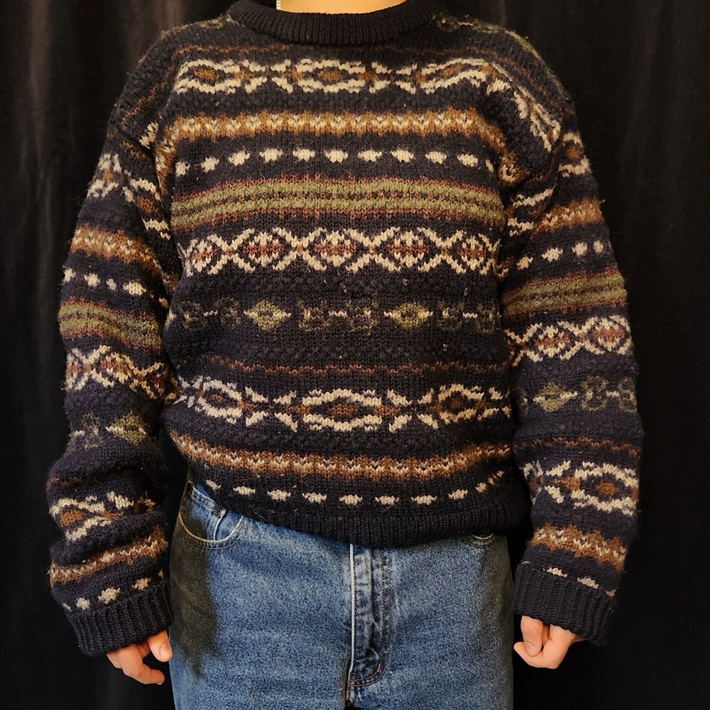 80s Vintage Wool Sweater